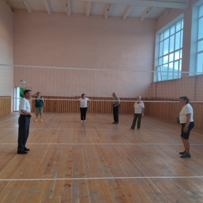 Волейболисты клуба «Активное долголетие»