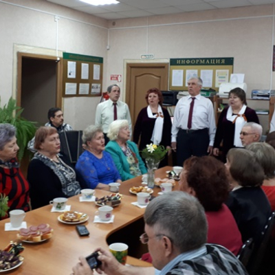 Активная жизненная позиция старшего поколения: клуб пожилых людей  «Доброе сердце»