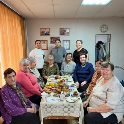  Очередное заседание любительского объединения «Надежда».