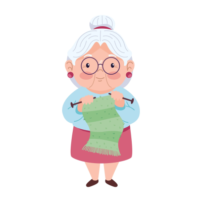 У моей бабули руки золотые!