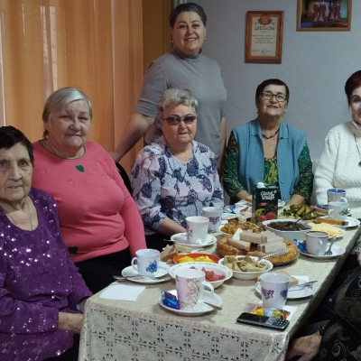 Очередное заседание любительского объединения «Надежда».