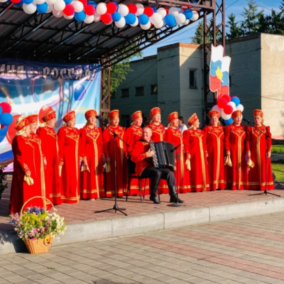 "Сильная духом Россия моя!"